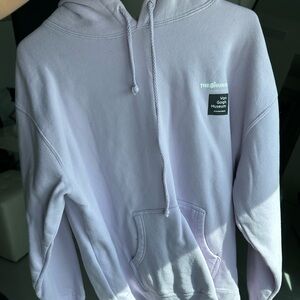 The Hundreds Lavender Pullover Hoodie with Van Gogh Museum Patch